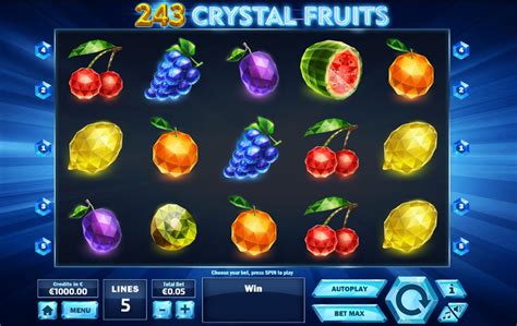 243 Crystal Fruits Reversed Bodog