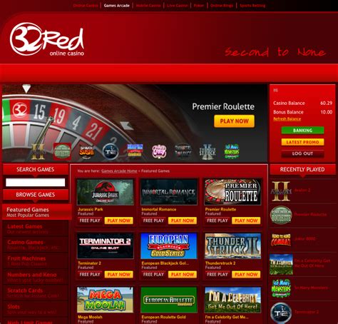32 Red Casino Inscrever
