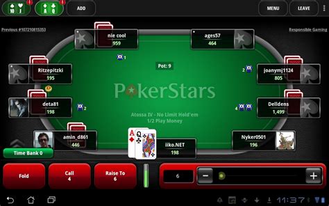 A Pokerstars Mobile Dinheiro Real Australia