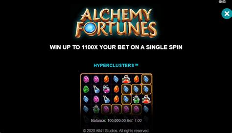 Alchemy Fortunes Bodog