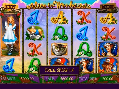 Alice In Wonderslots Slot Gratis