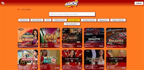 Amok Casino Aplicacao