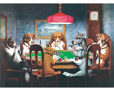 Animal De Estimacao Poker Retratos