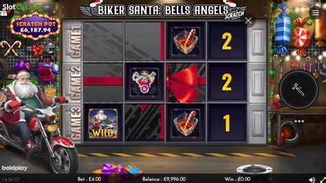 Biker Santa Bells Angels Scratch Slot - Play Online