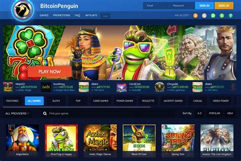 Bitcoin Penguin Casino App
