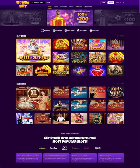 Bonusbet Casino Online