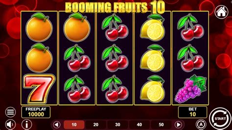 Booming Fruits 10 888 Casino