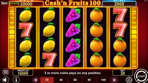 Cash N Fruits 100 Hold Win 888 Casino