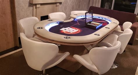 De Jantar Mesa De Poker Do Reino Unido