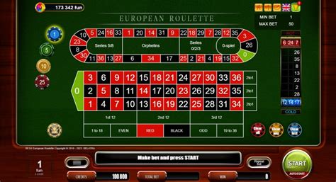 European Roulette Belatra Games Betsul