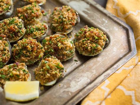 Foodwishes Clams Casino Mergulho