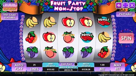 Fruit Party Non Stop Bodog