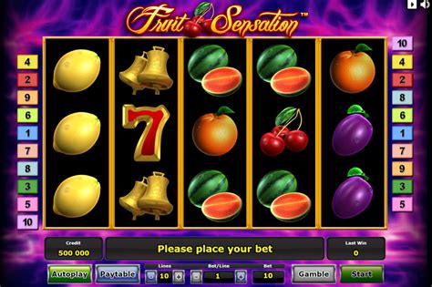 Fruit sensation игровой автомат