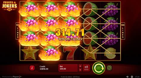 Fruits Jokers 100 Lines Netbet