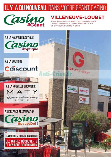 Geant Casino Villeneuve Loubet Promocoes