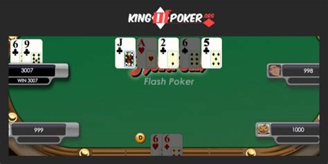 Jeu Flash En Ligne De Poker