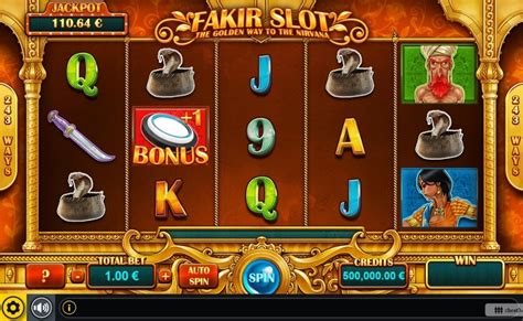 Jogar Fakir Slot Com Dinheiro Real