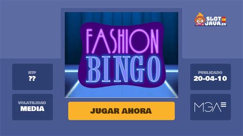 Jogar Fashion Bingo No Modo Demo