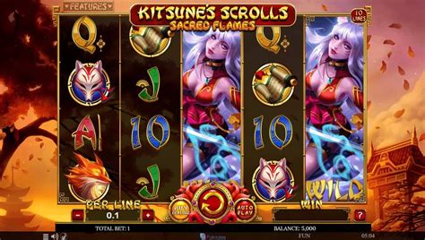 Jogar Kitsune S Scrolls Sacred Flames Com Dinheiro Real