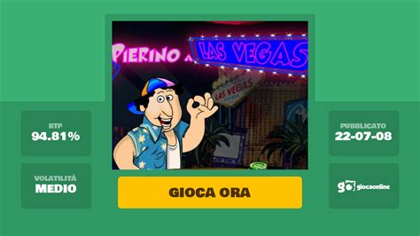 Jogar Pierino A Las Vegas Com Dinheiro Real