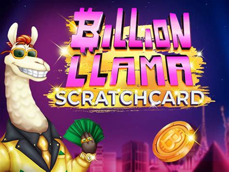 Jogue Billion Llama Scratchcard Online