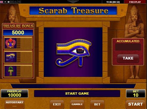 Jogue Scarab Treasure Online