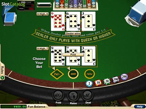 Jogue Tri Card Poker 2 Online