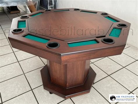 Kestell Octagon Mesa De Poker Com A Dobrar As Pernas