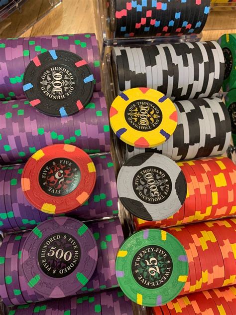 Le Paulson Noir Fichas De Poker Para Venda