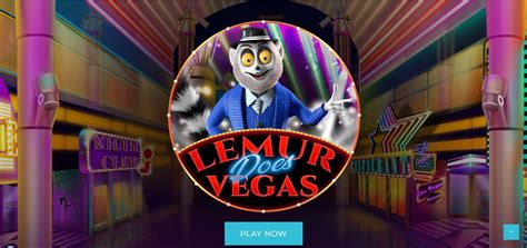 Lemur Does Vegas 888 Casino