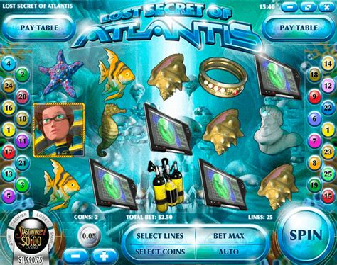 Lost Secret Of Atlantis Slot - Play Online
