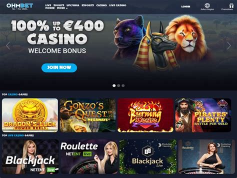 Ohmbet Casino Online