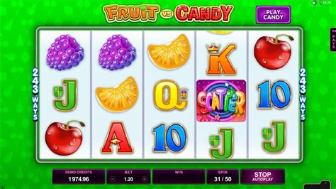Play Fruit Vs Candy Slot