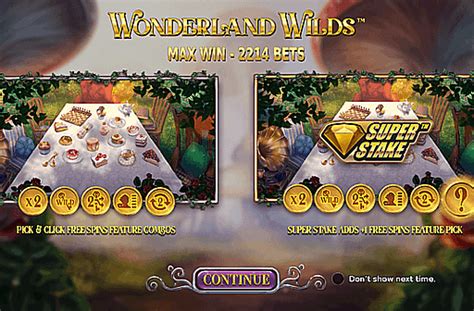 Play Wonderland Wilds Slot