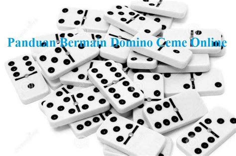 Poker Domino Ceme