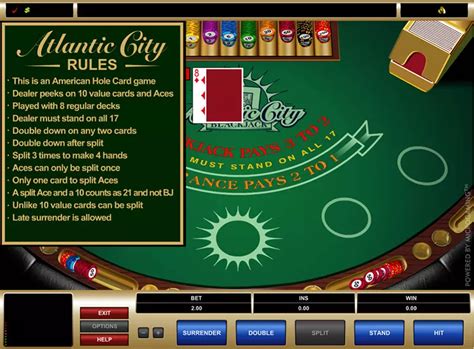 Quantos Conveses Nao Atlantic City Uso Em Blackjack