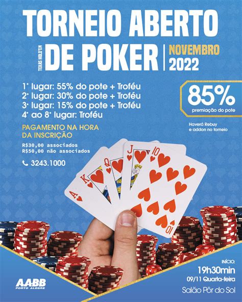 Regras Torneio De Poker Texas Holdem