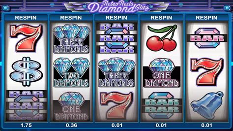 Retro Reels Diamond Glitz Slot - Play Online