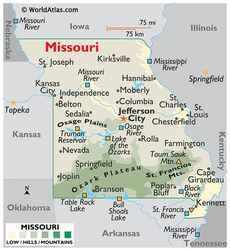 Rio De Cassino De Cidade De St  Louis Mo Mapa