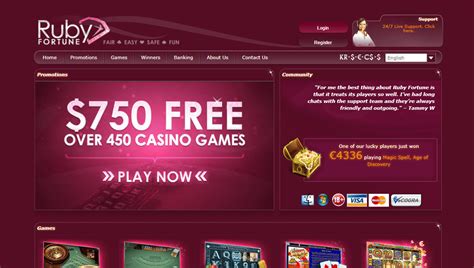 Ruby Fortune Casino Free Spins