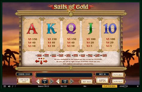 Sails Of Gold 888 Casino