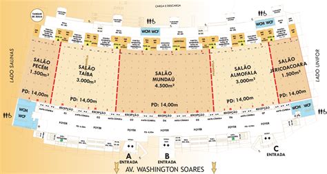 Sands Casino Do Centro De Eventos Mapa
