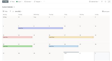 Sharepoint 2024 Calendario Slots De Tempo