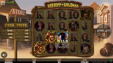 Sheriff Goldman Slot Gratis