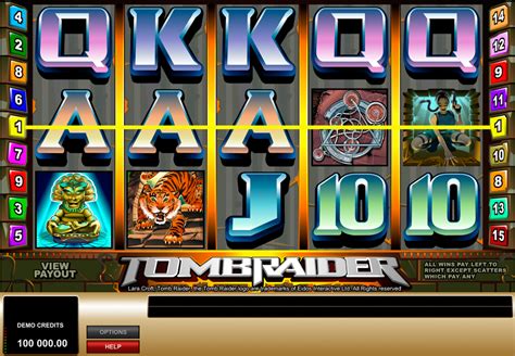 Tomb Raider Slots De Casino