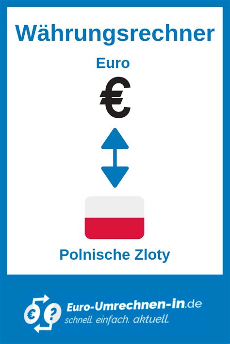Umrechner Euro Sloty