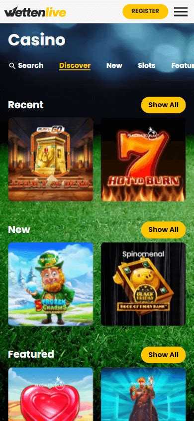 Wettenlive Casino Apostas