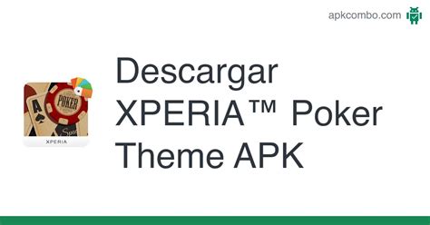 Xperia Poker Tema Apk Indir